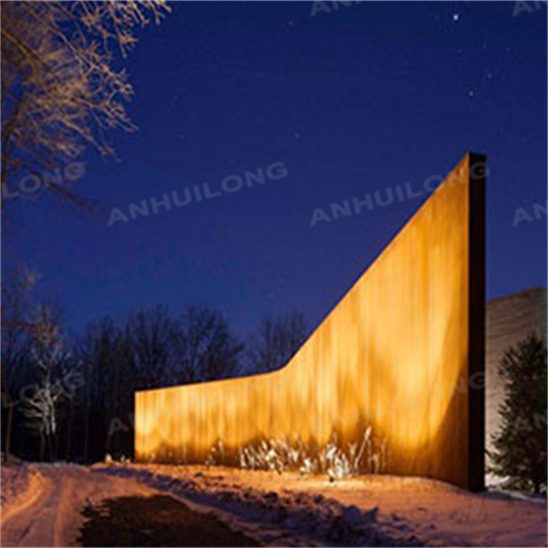 No maintenance corten steel lighting For Landscaping